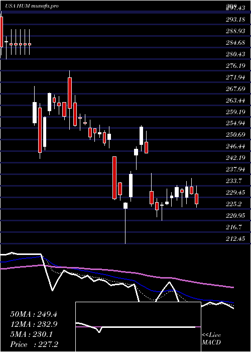  Daily chart HumanaInc