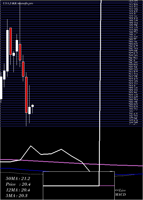 monthly chart JakksPacific