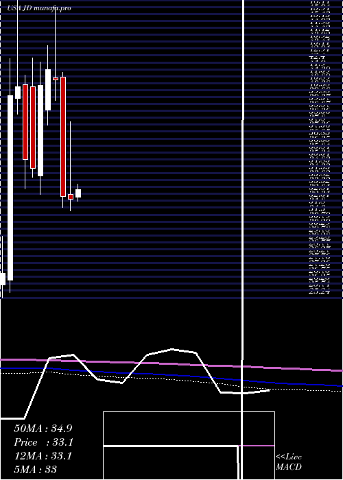  monthly chart JdCom