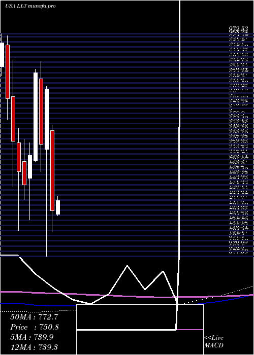 monthly chart EliLilly