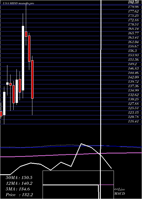  monthly chart MiddlebyCorporation