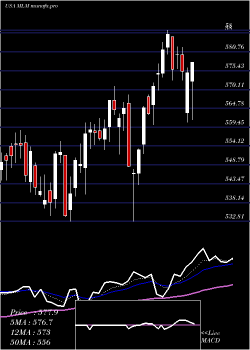  Daily chart MartinMarietta