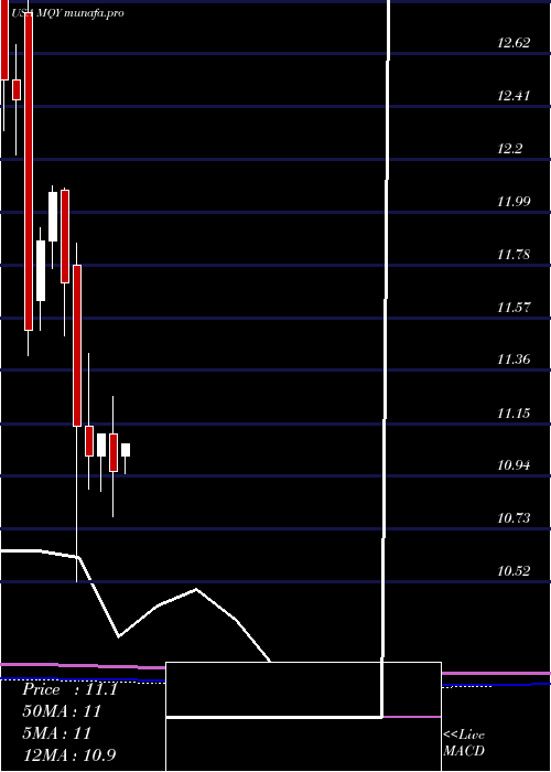  monthly chart BlackrockMuniyield