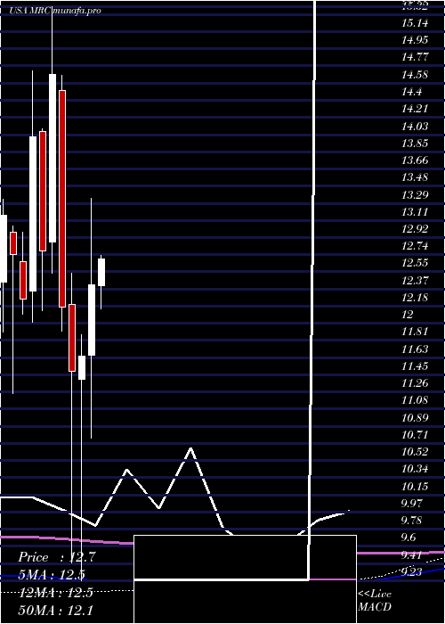 monthly chart MrcGlobal