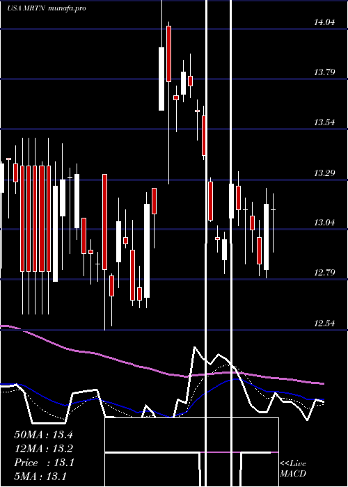  Daily chart MartenTransport