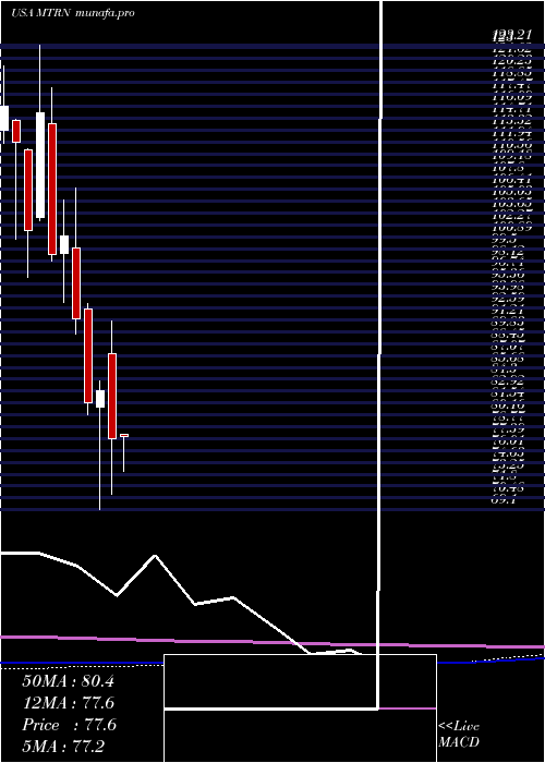 monthly chart MaterionCorporation