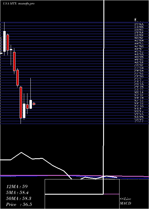  monthly chart MineralsTechnologies