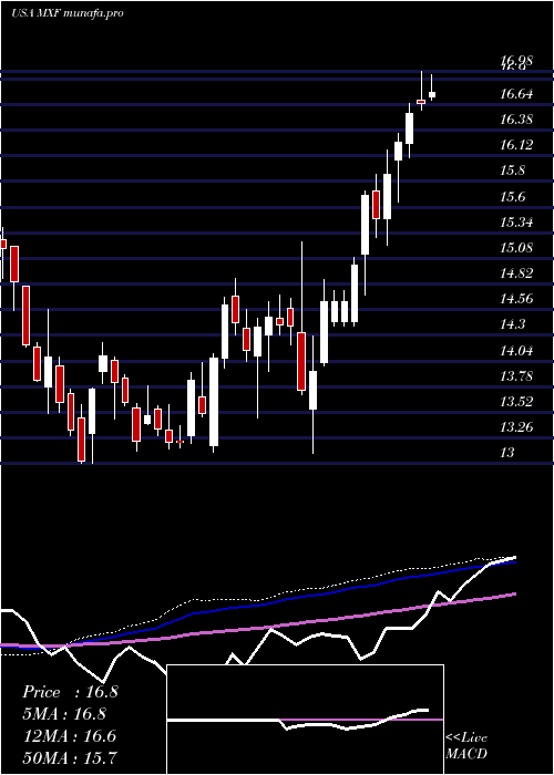 weekly chart MexicoFund