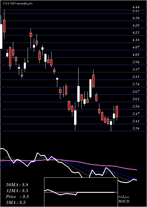 Daily chart NioInc