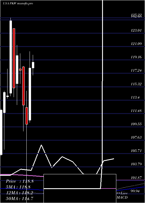  monthly chart InvescoBuyback