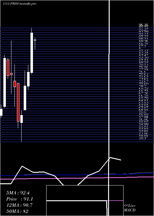 monthly chart PrimorisServices
