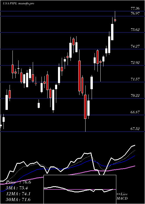 Daily chart PaypalHoldings
