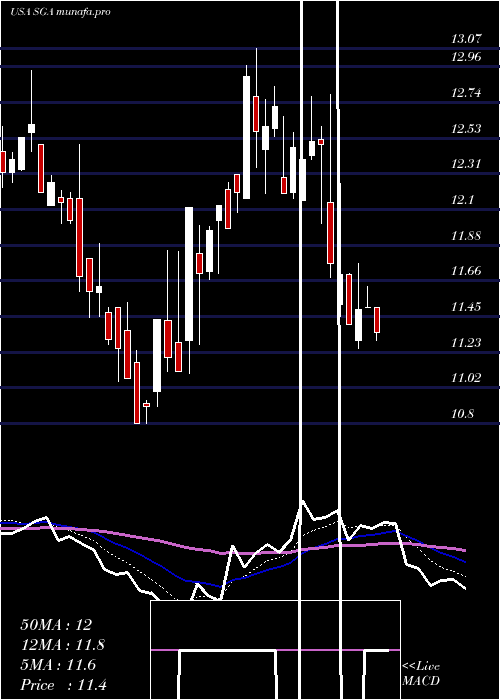  Daily chart SagaCommunications