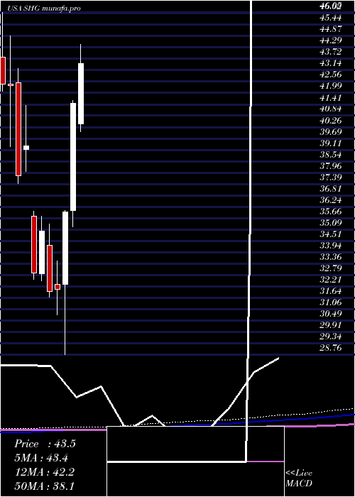 monthly chart ShinhanFinancial