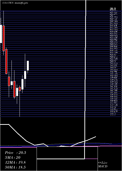 monthly chart TennecoInc