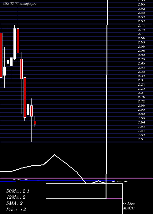  monthly chart TrivagoN