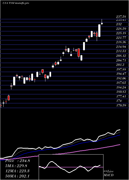  Daily chart TaiwanSemiconductor