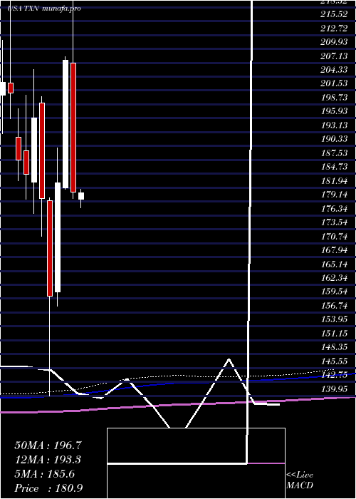  monthly chart TexasInstruments