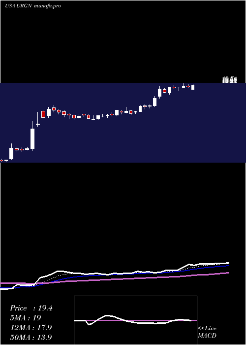  Daily chart UrogenPharma