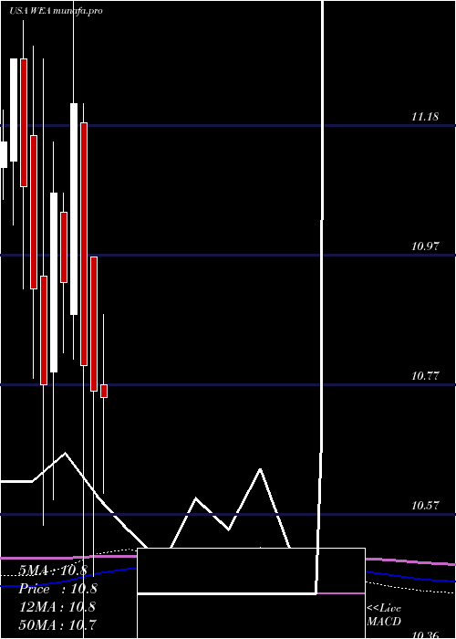monthly chart WesternAsset