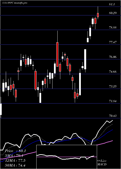 Daily chart WellsFargo