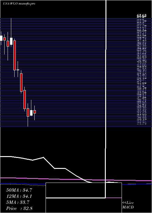 monthly chart WinnebagoIndustries