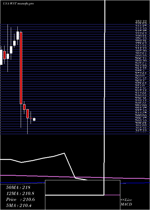 monthly chart WestPharmaceutical