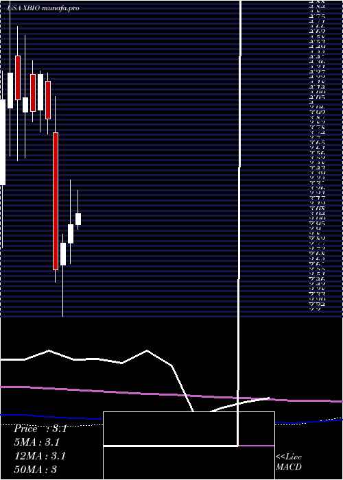 monthly chart XeneticBiosciences