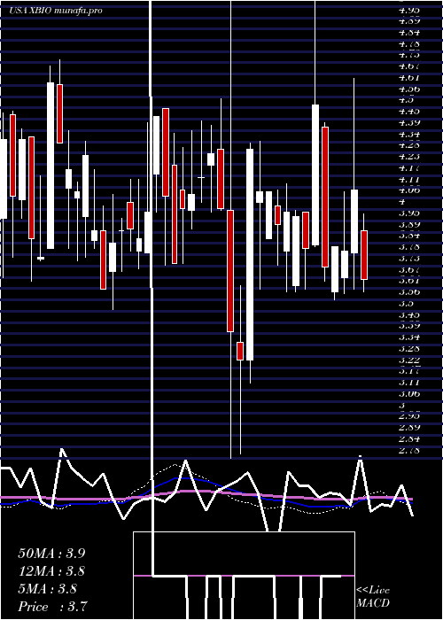  weekly chart XeneticBiosciences