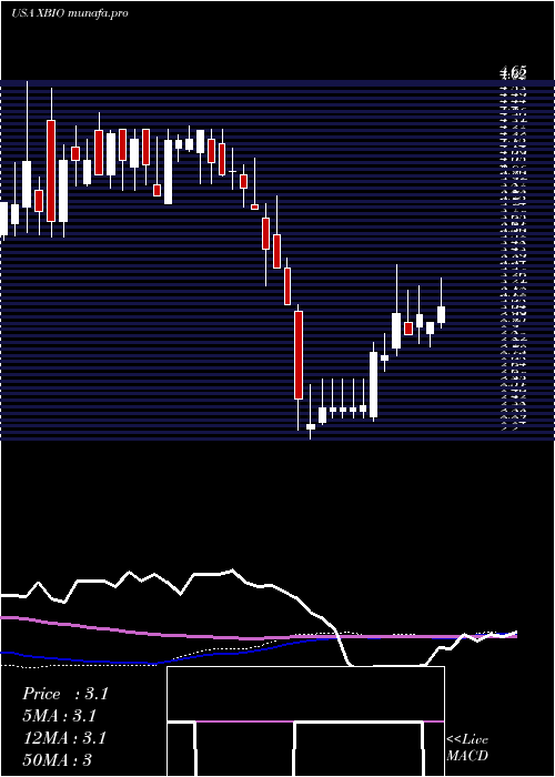 weekly chart XeneticBiosciences